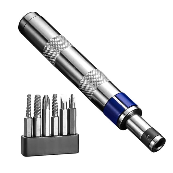 Impacts Screwdriver Set Steel Detachable Head Reversible Direction Suitable For Auto And Home Repairs