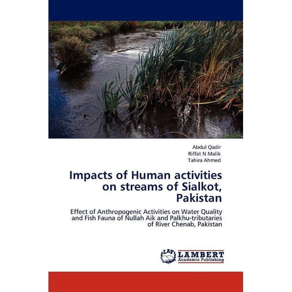 Impacts of Human activities on streams of Sialkot, Pakistan (Paperback)