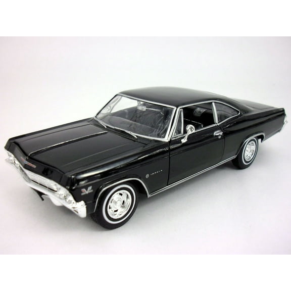 Impala (1965) SS 396 1/24 Scale Diecast Metal Car Model - BLACK