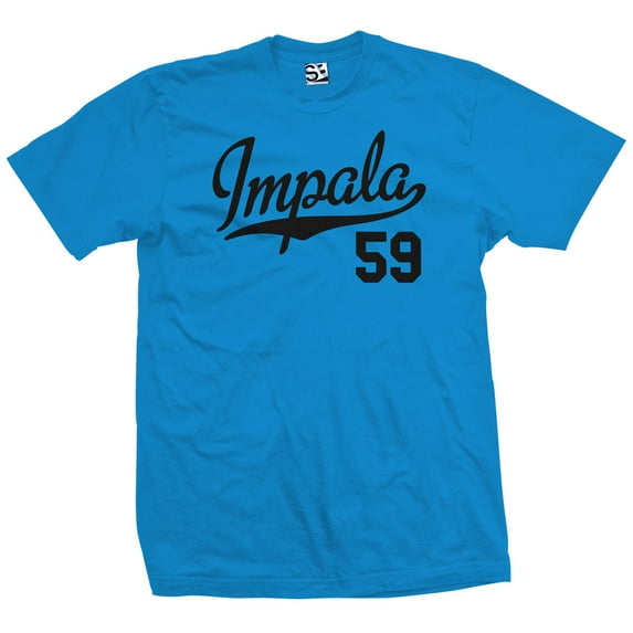 Impala 59 Script Jersey T-Shirt 1959 Lowrider Ladies Womens Mens