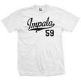thumbnail image 1 of Impala 59 Script Jersey T-Shirt 1959 Lowrider Ladies Womens Mens, 1 of 2