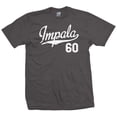 thumbnail image 1 of Impala 60 Script Jersey T-Shirt 1960 Lowrider Ladies Womens Mens, 1 of 2