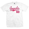 thumbnail image 1 of Impala 60 Script Jersey T-Shirt 1960 Lowrider Ladies Womens Mens, 1 of 2