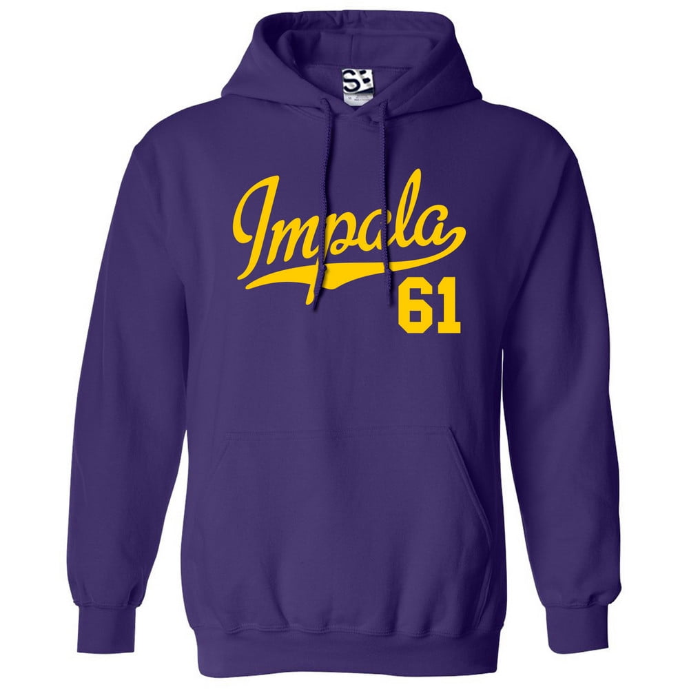 Impala 61 Script Jersey Hoodie 1961 Lowrider Ladies Womens Mens ...