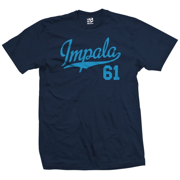 Impala 61 Script Jersey T-Shirt 1961 Lowrider Ladies Womens Mens