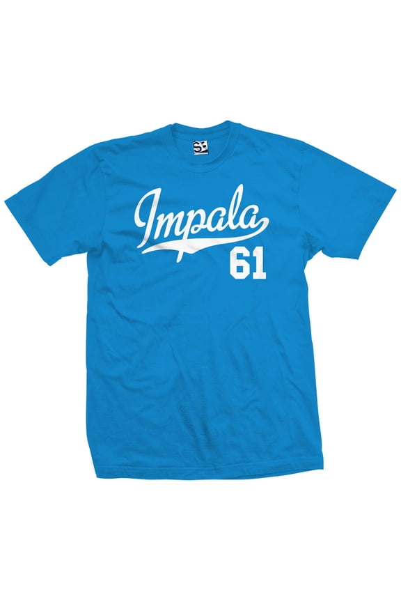 Impala 61 Script Jersey T-Shirt 1961 Lowrider Ladies Womens Mens