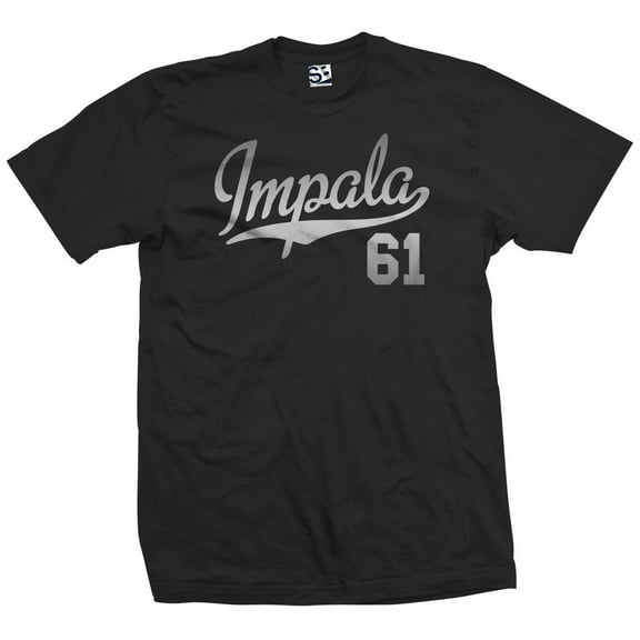 Impala 61 Script Jersey T-Shirt 1961 Lowrider Ladies Womens Mens