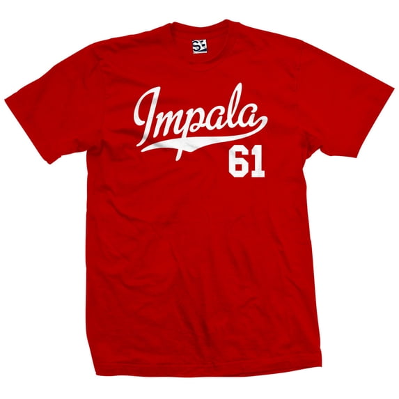 Impala 61 Script Jersey T-Shirt 1961 Lowrider Ladies Womens Mens