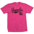 thumbnail image 1 of Impala 61 Script Jersey T-Shirt 1961 Lowrider Ladies Womens Mens, 1 of 2