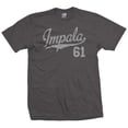 thumbnail image 1 of Impala 61 Script Jersey T-Shirt 1961 Lowrider Ladies Womens Mens, 1 of 2