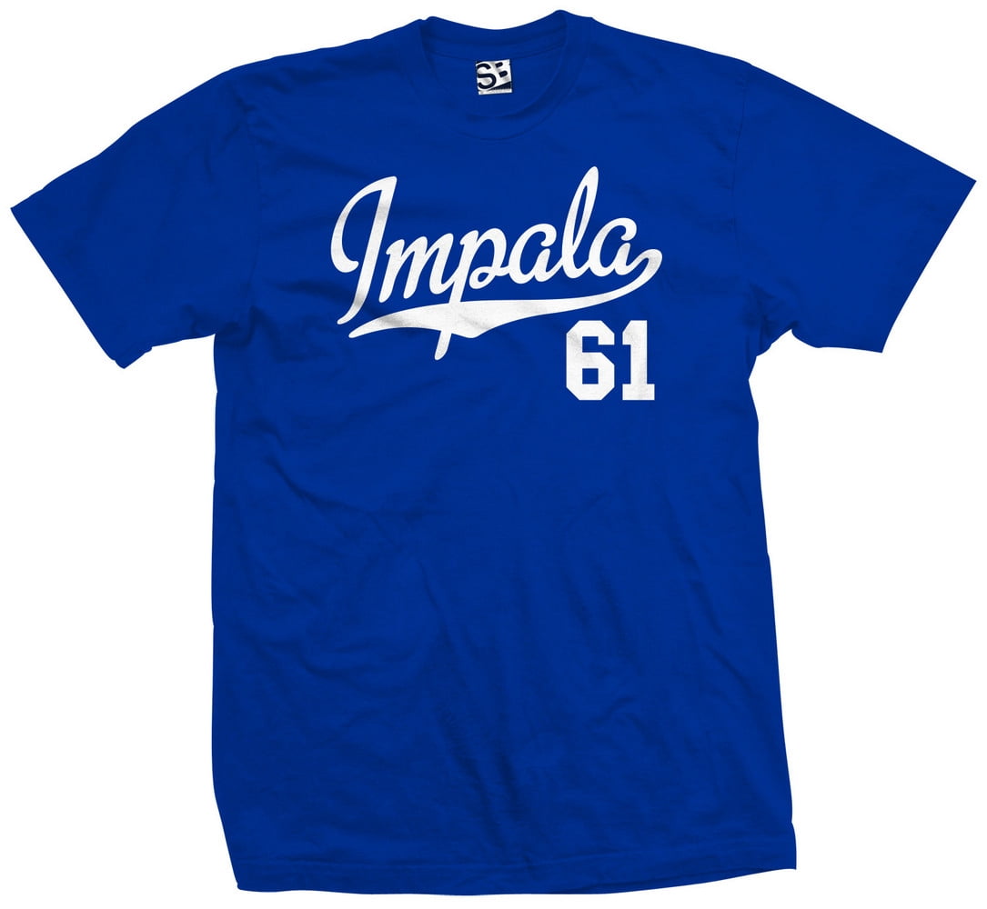 Impala 61 Script Jersey T-Shirt 1961 Lowrider Ladies Womens Mens ...