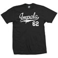 thumbnail image 1 of Impala 62 Script Jersey T-Shirt 1962 Lowrider Ladies Womens Mens, 1 of 2
