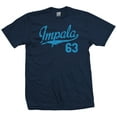 thumbnail image 1 of Impala 63 Script Jersey T-Shirt 1963 Lowrider Ladies Womens Mens, 1 of 2