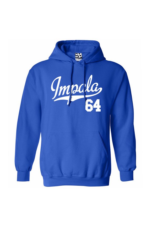 Impala 64 Script Jersey Hoodie 1964 Lowrider Ladies Womens Mens
