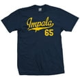 thumbnail image 1 of Impala 65 Script Jersey T-Shirt 1965 Lowrider Ladies Womens Mens, 1 of 2