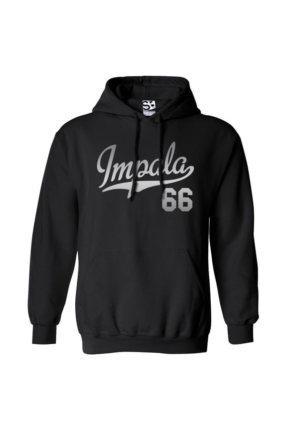 Impala 66 Script Jersey Hoodie 1966 Lowrider Ladies Womens Mens