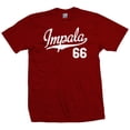 thumbnail image 1 of Impala 66 Script Jersey T-Shirt 1966 Lowrider Ladies Womens Mens, 1 of 2