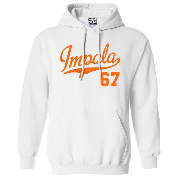 Impala 67 Script Jersey Hoodie 1967 Lowrider Ladies Womens Mens