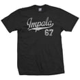 thumbnail image 1 of Impala 67 Script Jersey T-Shirt 1967 Lowrider Ladies Womens Mens, 1 of 2