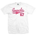 thumbnail image 1 of Impala 67 Script Jersey T-Shirt 1967 Lowrider Ladies Womens Mens, 1 of 2