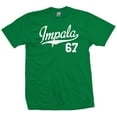 thumbnail image 1 of Impala 67 Script Jersey T-Shirt 1967 Lowrider Ladies Womens Mens, 1 of 2