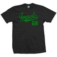 thumbnail image 1 of Impala 68 Script Jersey T-Shirt 1968 Lowrider Ladies Womens Mens, 1 of 2