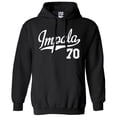 thumbnail image 1 of Impala 70 Script Jersey Hoodie 1970 Lowrider Ladies Womens Mens, 1 of 2