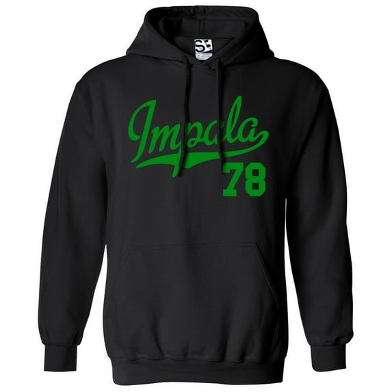 Impala 78 Script Jersey Hoodie 1978 Lowrider Ladies Womens Mens