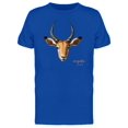 thumbnail image 1 of Impala Buck, Watercolor Head Tee Men's -Image by Shutterstock, 1 of 2