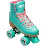 Impala Roller Skates - Aqua | Classic Quad Skates for Women and Men, US Women s 5