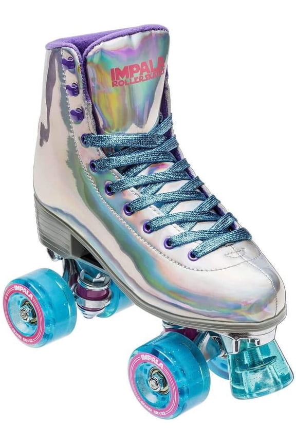 Roller Skates - Holographic | Classic Quad Skates for Women and Men, US (Women’s) 11