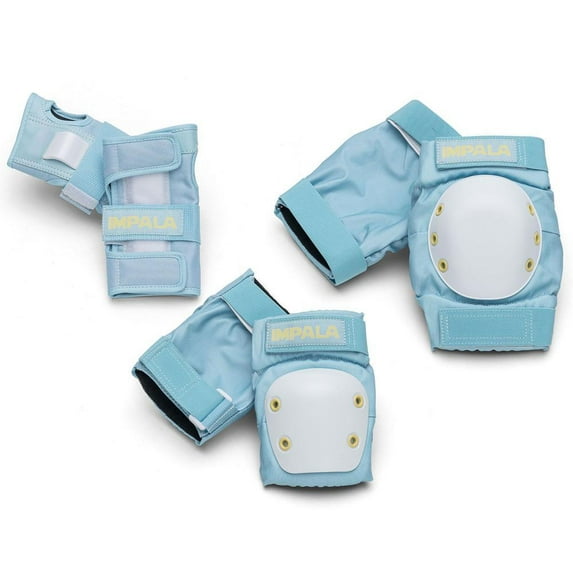Impala Safety Gear Pack (3 piece) Sky Blue L