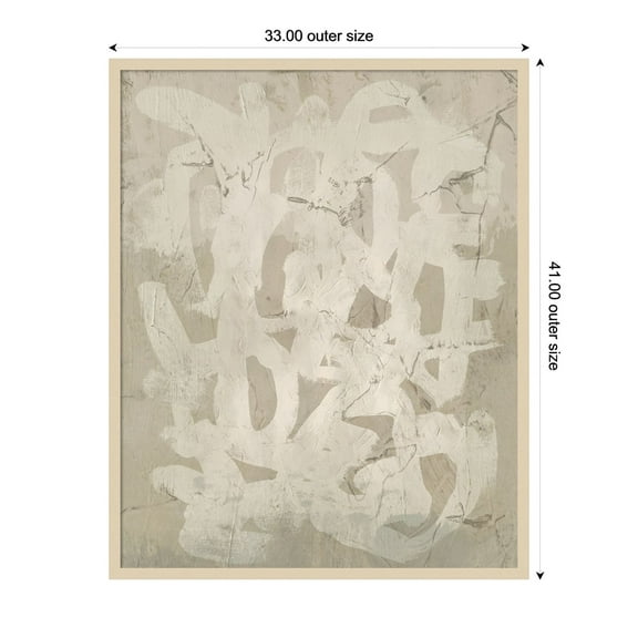 Impasto Artifact II by June Erica Vess, Neutral and Minimalist Home Wall Decor for mywellihouse