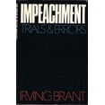 thumbnail image 1 of Pre-Owned Impeachment: trials and errors Paperback, 1 of 1