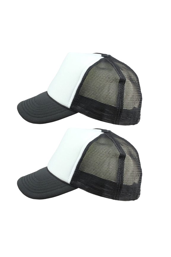 2 Packs Youth Kid's Baseball Caps Trucker Hats Mesh Cap(2 for Price of 1)