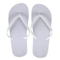 thumbnail image 1 of ImpecGear Medium Female Flip Flops Sandals - White, 1 of 2