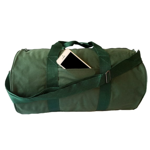 ImpecGear Polyester ROLL Duffle Duffel Bag Travel/Gym/Carry-On Sport Gym Bag 18" ALL COLOR