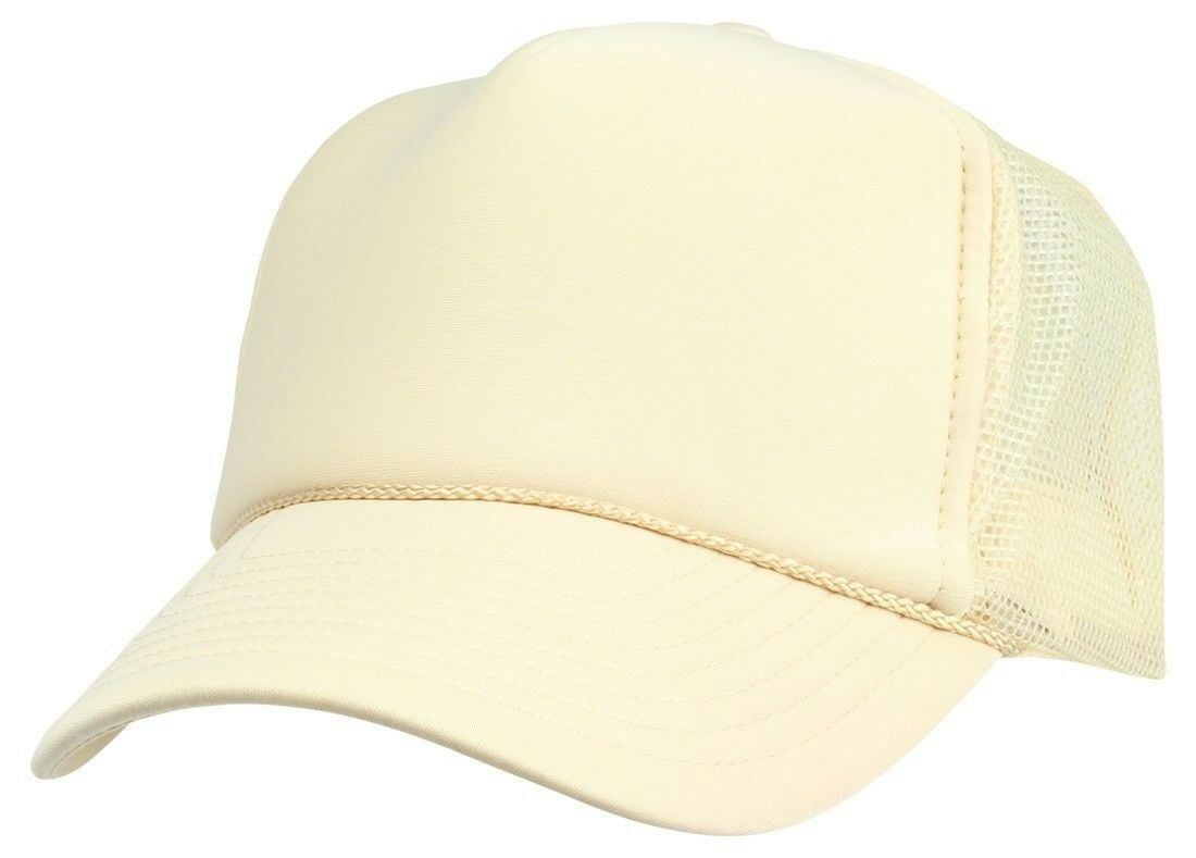ImpecGear Unisex Adult Mesh Trucker Hats - Baby Blue - Pack