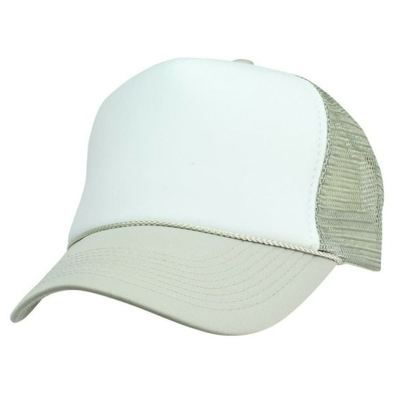 ImpecGear Unisex Adult Mesh Trucker Hats - Gray/White - Pack of 2