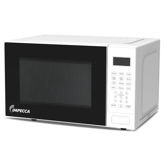 Impecca 0.9 cu ft Countertop Microwave Oven in Classic Black