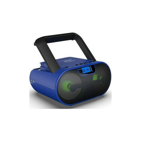 Impecca CDB237BTB Cdmp3stereoboomboxam/fmradiowithbluetoot