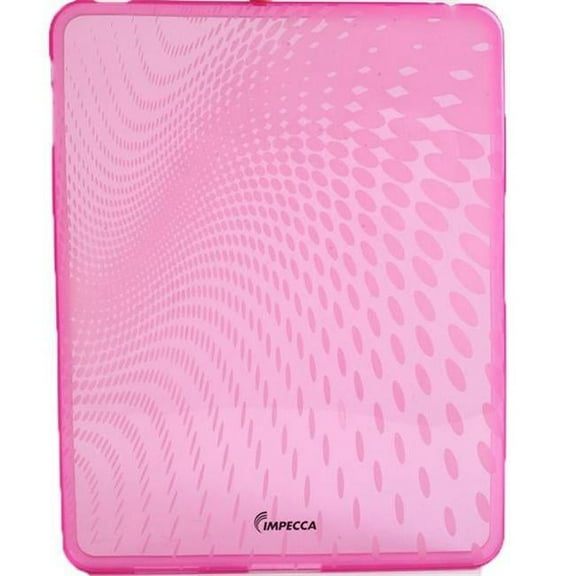 Impecca IPS120P Wave Pattern Flexible Tpu Protective Skin For Ipad - Pink