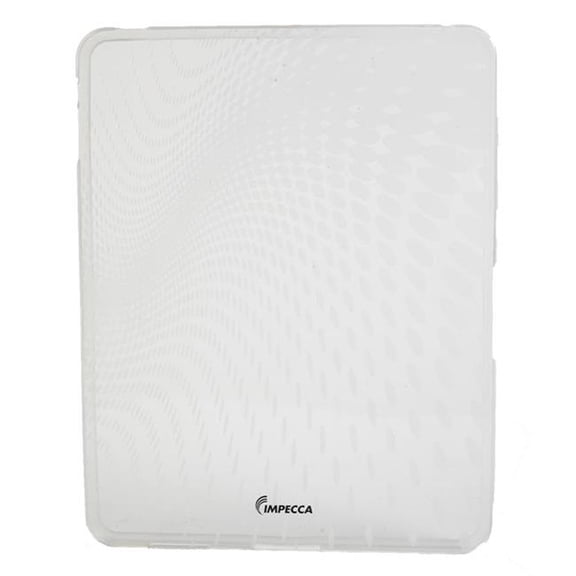 Impecca IPS120W Wave Pattern Flexible Tpu Protective Skin For Ipad - White