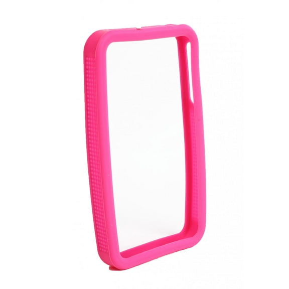 Impecca IPS225P Ips225 Secure Grip Rubber Bumper Frame For Iphone 4 - Pink