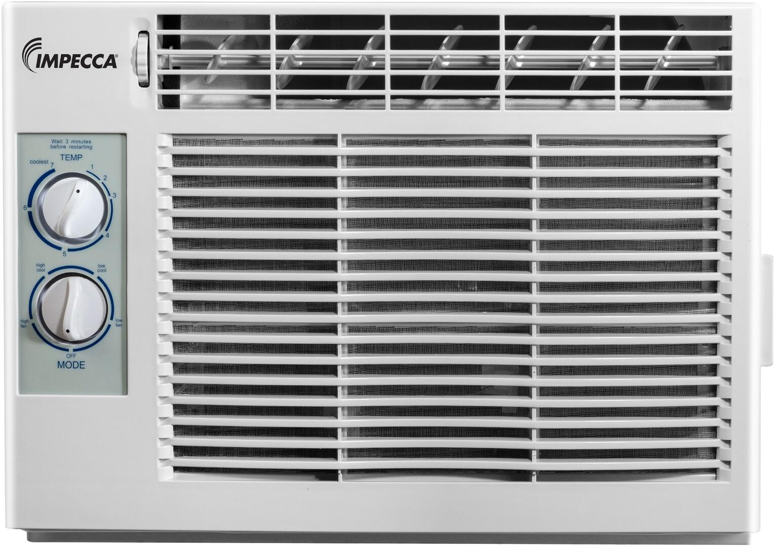 Impecca IWA05BM25 17 Window Air Conditioner with 5000 Cooling BTU; 150