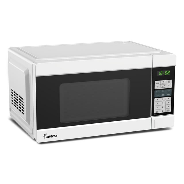 Free Shipping! Impecca 1.1 Cubic Feet Microwave, Sleek Countertop