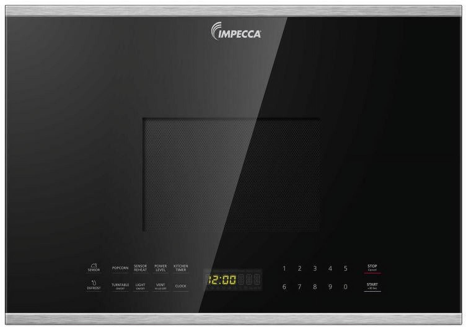 Impecca 24 Over the Range Microwave OM 1400ST 1 4 Cu Ft 6 Cooking impecca-24-over-the-range-microwave-om-1400st-1-4-cu-ft-6-cooking