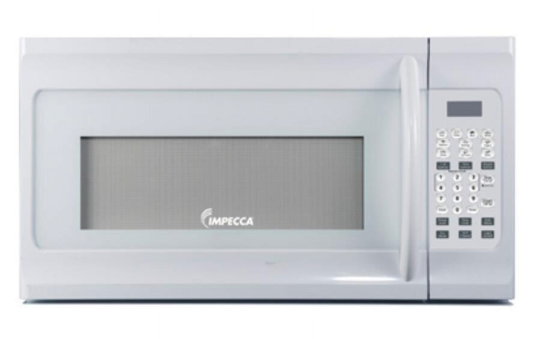 Impecca OM-1600W 30" Over the Range Microwave with 1.6 cu. ft. Capacity; 1000 Watts Cooking Power; 300 CFM and Child Lock in White