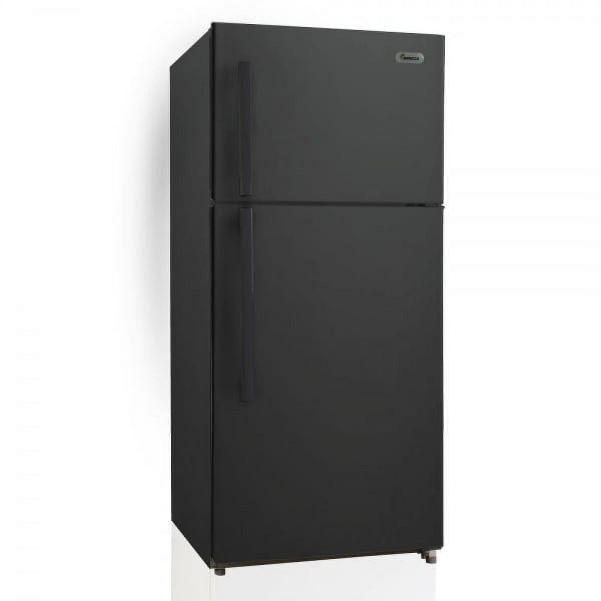 【Euma】Black inc FifryC Impecca RA-2185K 18 Cu Ft Frige Top Freezer Black - Walmart.com