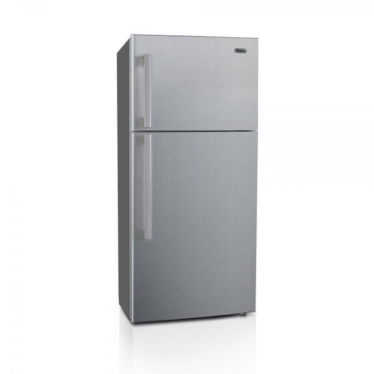 Impecca RA-2185ST 18 Cu Ft Frige Top Freezer S/s - Walmart.com